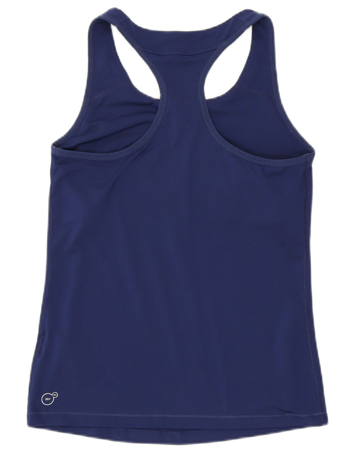 PUMA Womens Vest Top UK 16 Large  Navy Blue Polyester