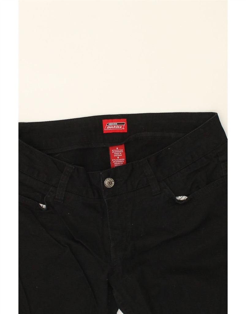 DICKIES Womens Slim Jeans US 9 Large W32 L31 Black Cotton | Vintage Dickies | Thrift | Second-Hand Dickies | Used Clothing | Messina Hembry 