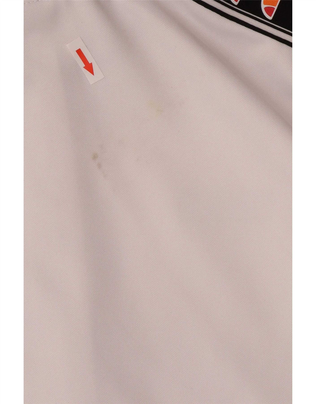 Ellesse Mens Tracksuit Top Jacket Small White Polyester Sports
