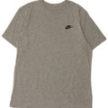 NIKE Mens T-Shirt Top Medium Grey Cotton