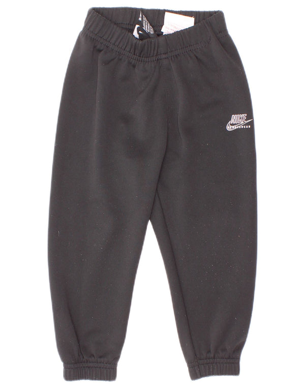 Nike Baby Boys Joggers Tracksuit Trousers 18-24 Months Black Polyester