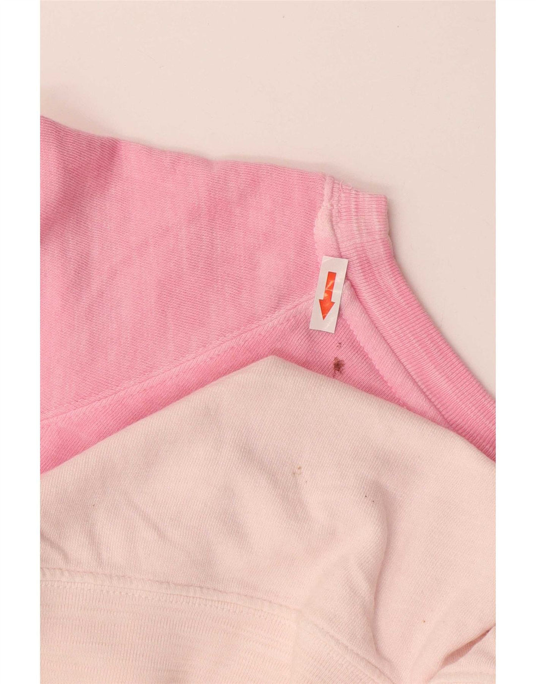 Marks & Spencer Womens Sweatshirt Jumper UK 14 Large Pink Colourblock