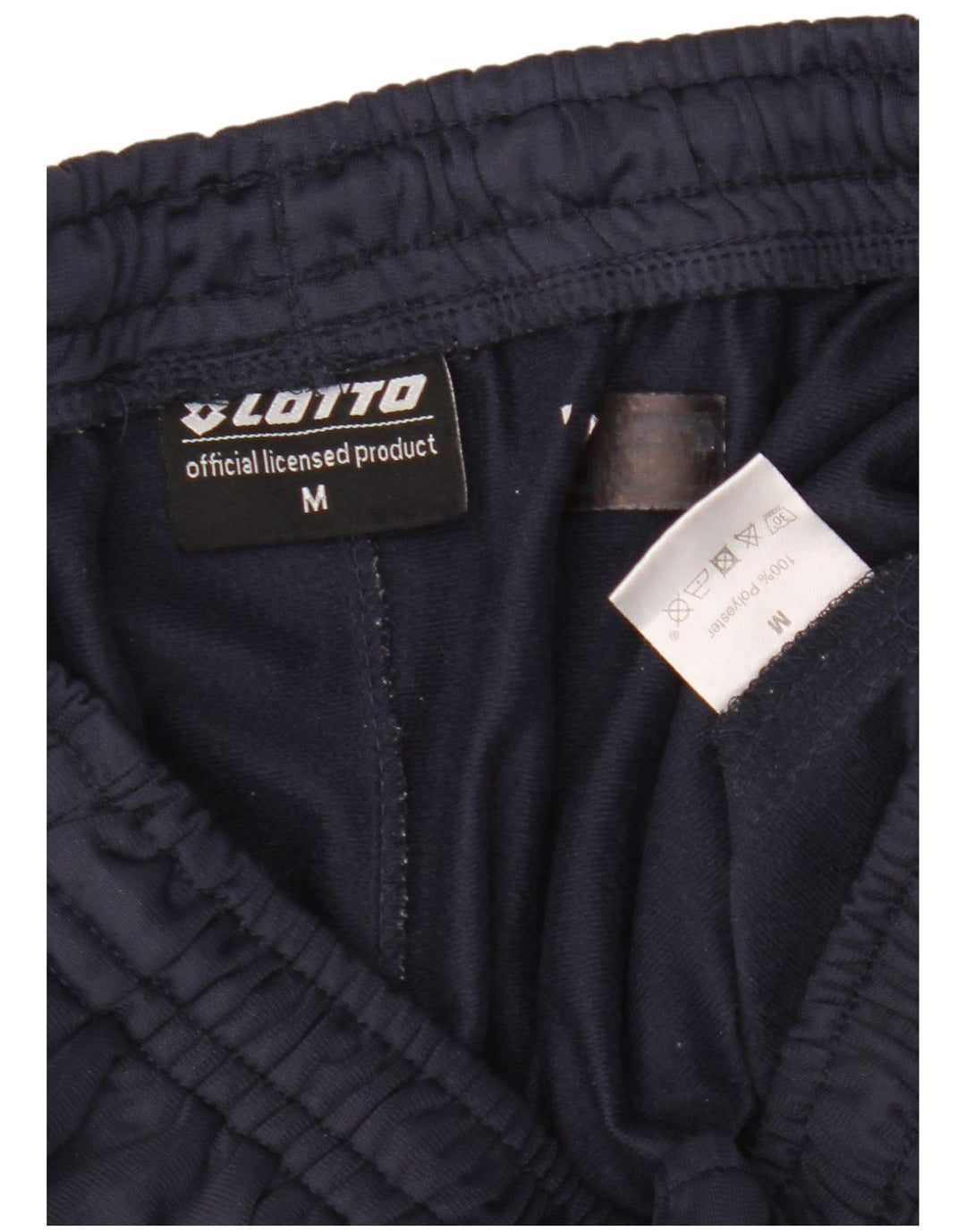 Lotto Mens Tracksuit Trousers Joggers Medium Navy Blue Polyester