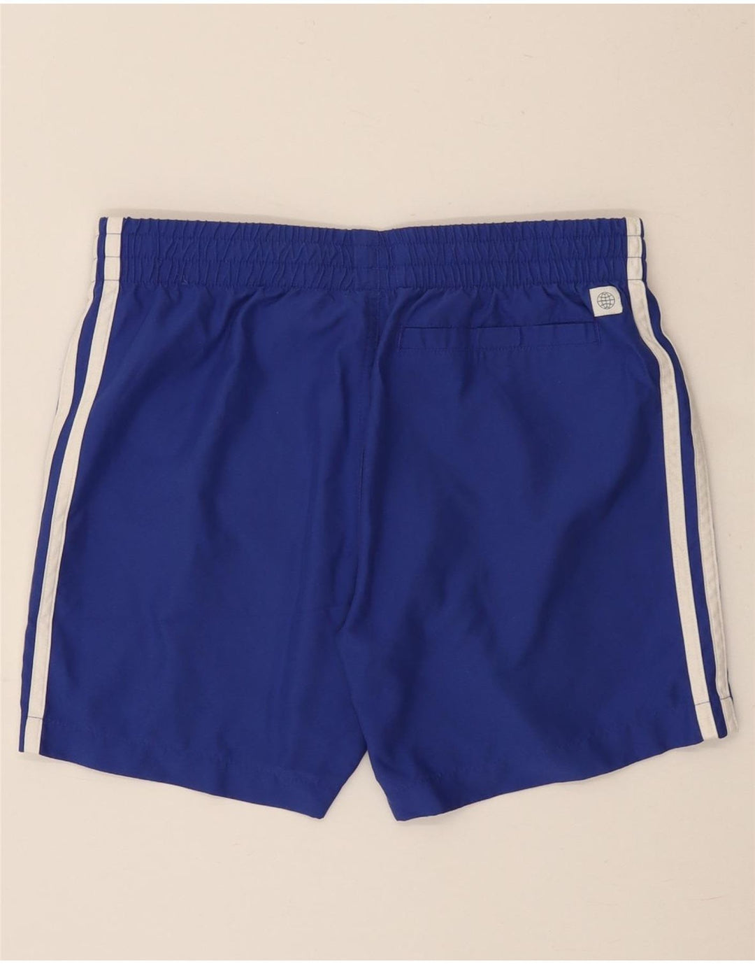 Adidas Boys Swimming Shorts 15-16 Years Blue Polyester