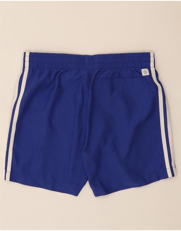Adidas Boys Swimming Shorts 15-16 Years Blue Polyester