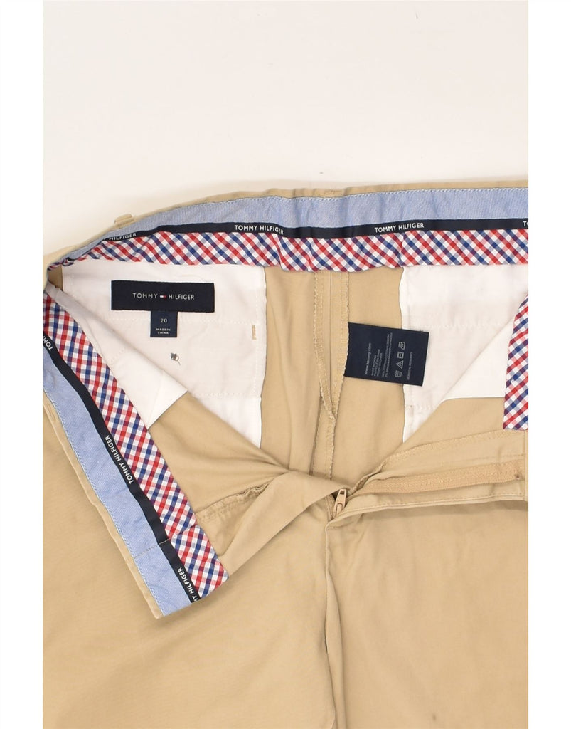 TOMMY HILFIGER Boys Straight Chino Trousers 15-16 Years W28 L25 Beige | Vintage Tommy Hilfiger | Thrift | Second-Hand Tommy Hilfiger | Used Clothing | Messina Hembry 