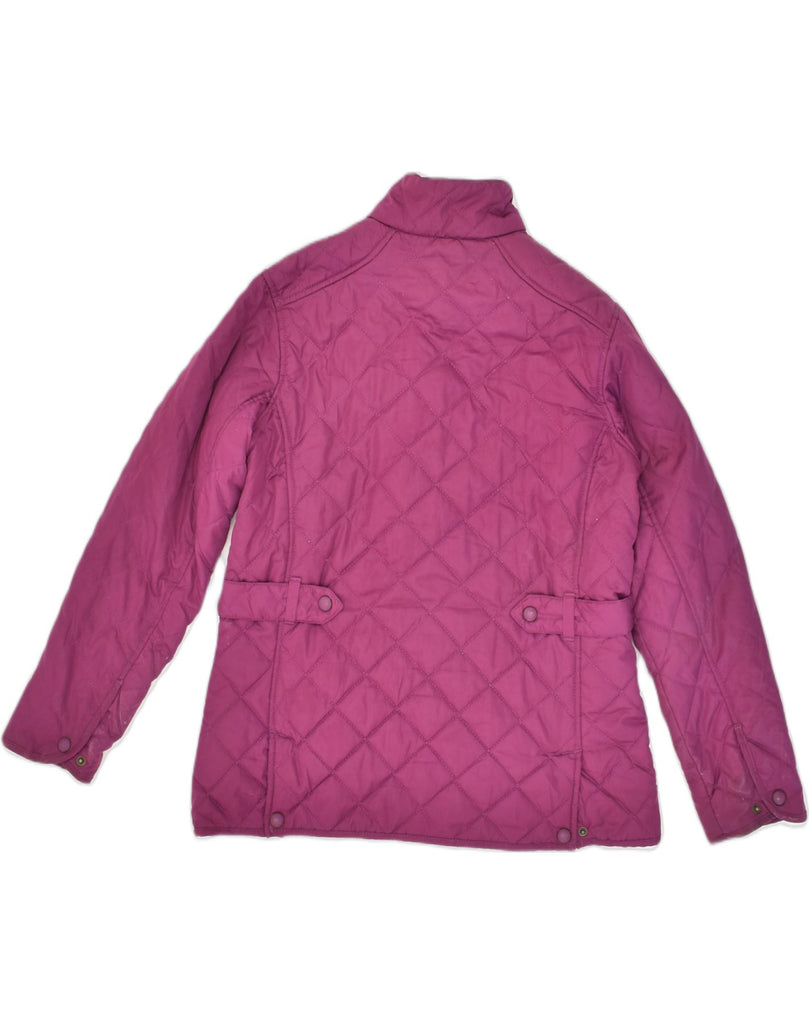 REGATTA Womens Quilted Jacket UK 14 Large Pink Polyester | Vintage Regatta | Thrift | Second-Hand Regatta | Used Clothing | Messina Hembry 