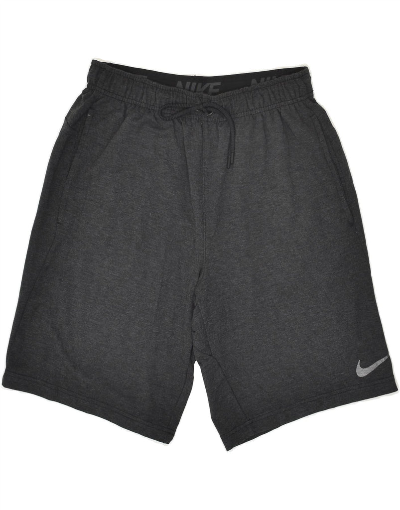 NIKE Mens Dri Fit Sport Shorts Medium Grey Viscose | Vintage Nike | Thrift | Second-Hand Nike | Used Clothing | Messina Hembry 