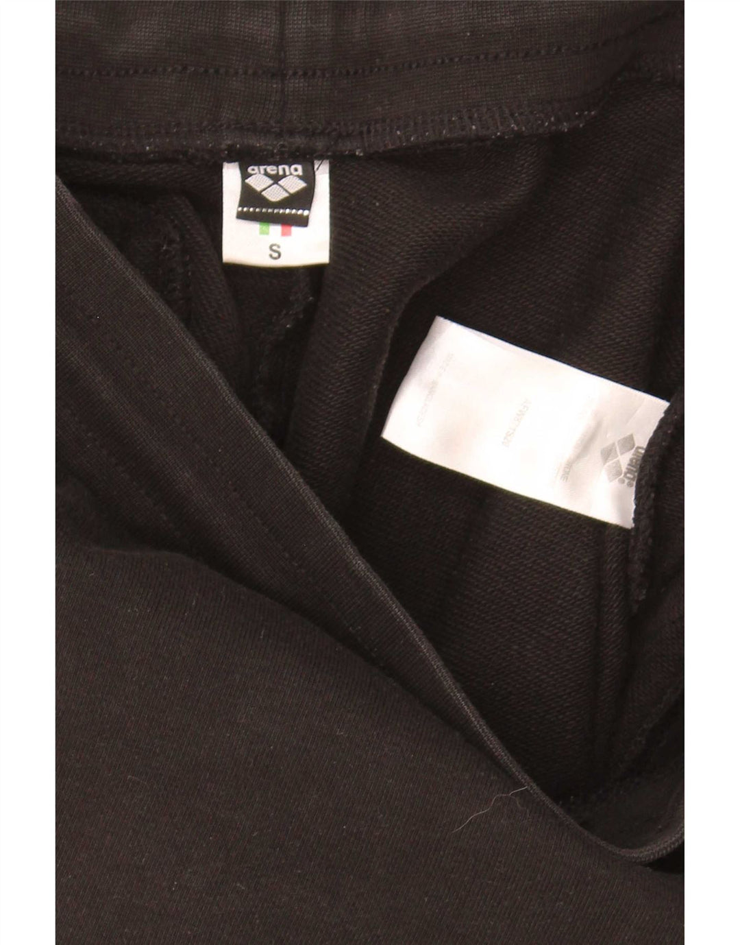 Arena Womens Graphic Sport Shorts Small Black Cotton