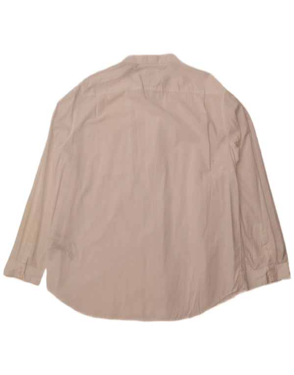 Armani Exchange Mens Loose Fit Shirt 2XL White Cotton