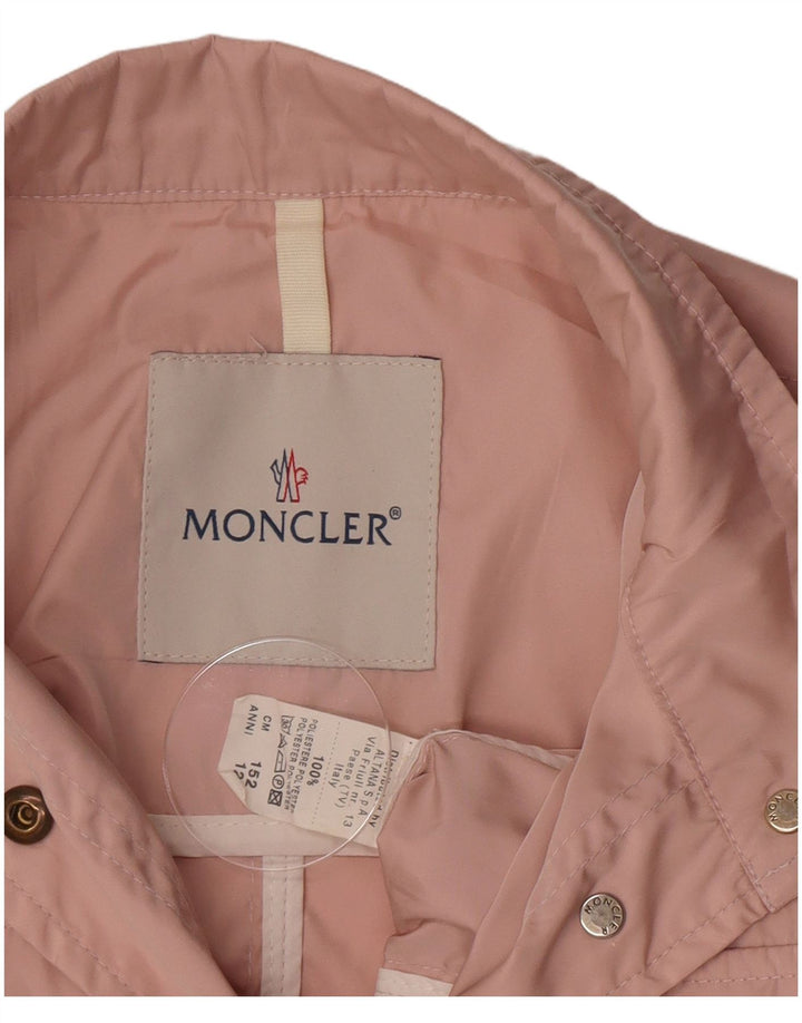 Moncler Girls Utility Jacket 11-12 Years Pink Polyester