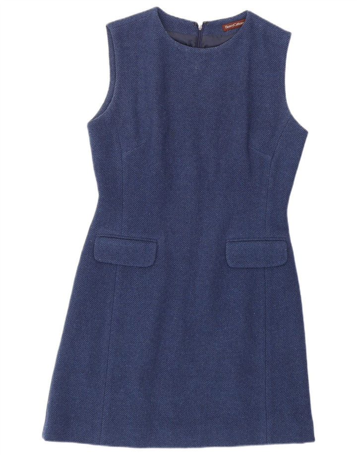 Henry Cottons Womens Sleeveless Regular Sheath Dress IT 44 Medium Blue
