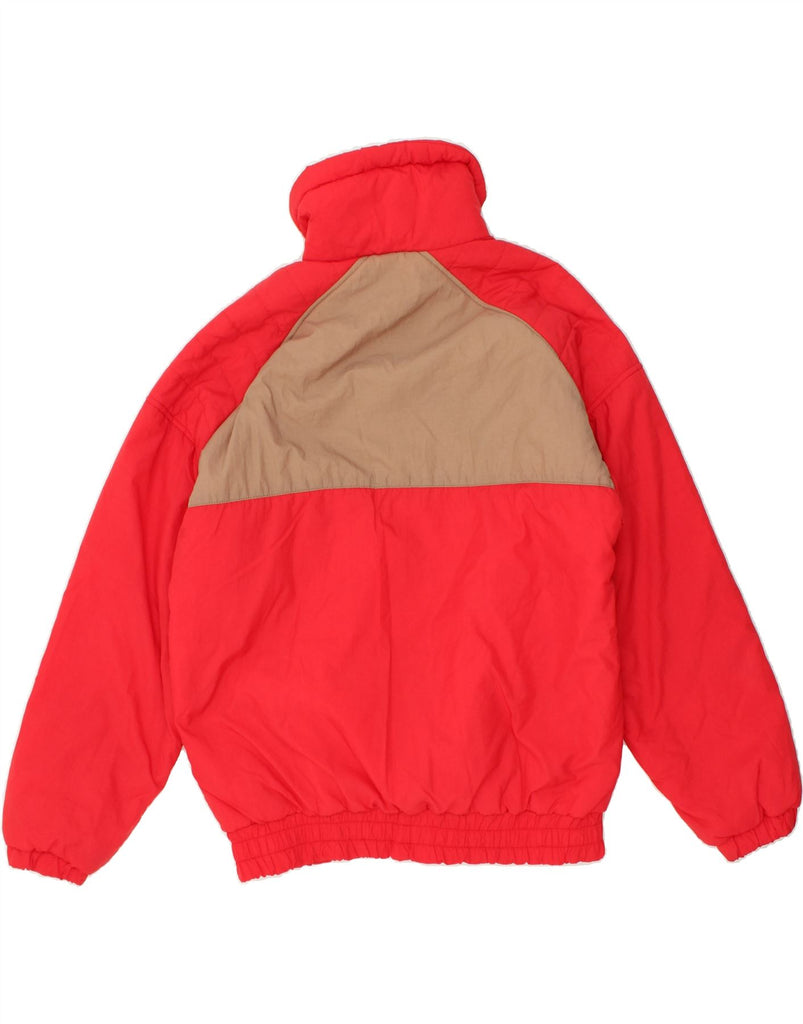 VINTAGE Mens Windbreaker Jacket IT 48 Medium Red Colourblock Sports | Vintage Vintage | Thrift | Second-Hand Vintage | Used Clothing | Messina Hembry 