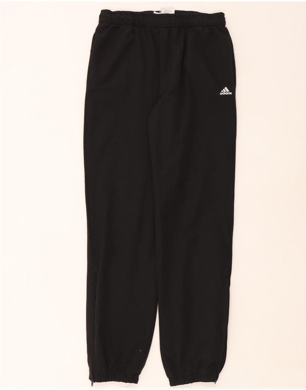 Adidas Boys Climalite Tracksuit Trousers Joggers 15-16 Years Black