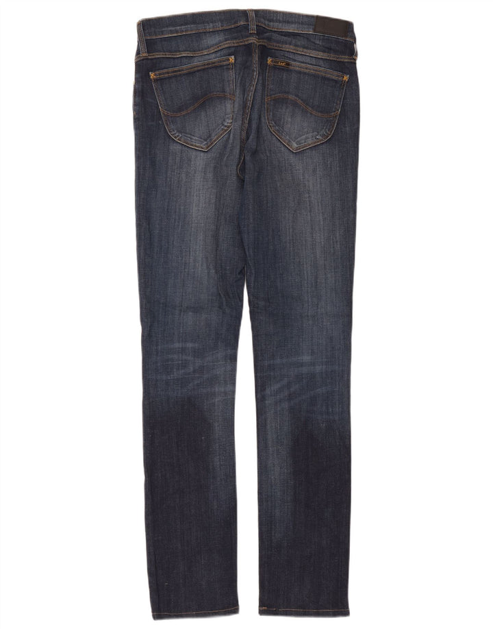 Lee Womens Jade Slim Jeans W31 L33 Blue Cotton