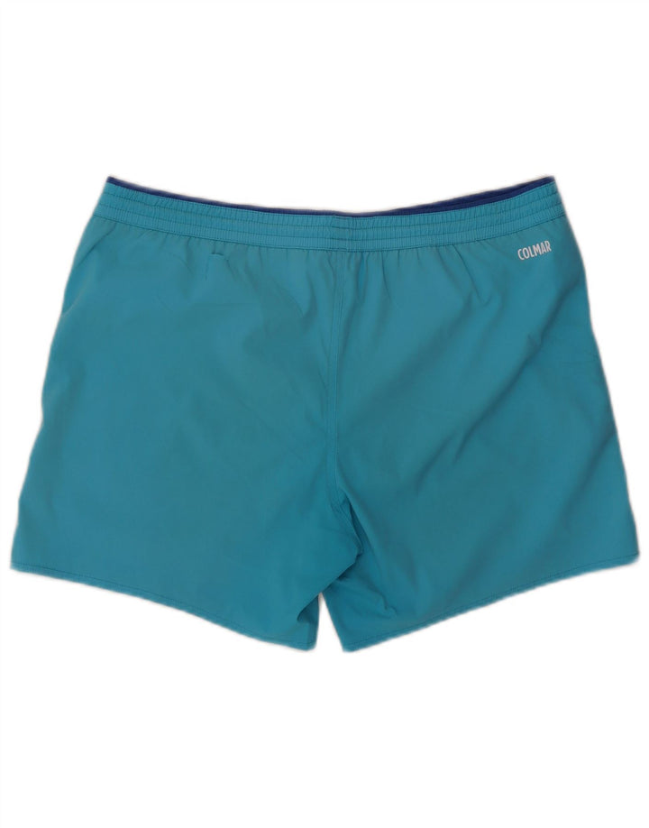 Colmar Mens Swimming Shorts IT 52 Large Blue Polyester