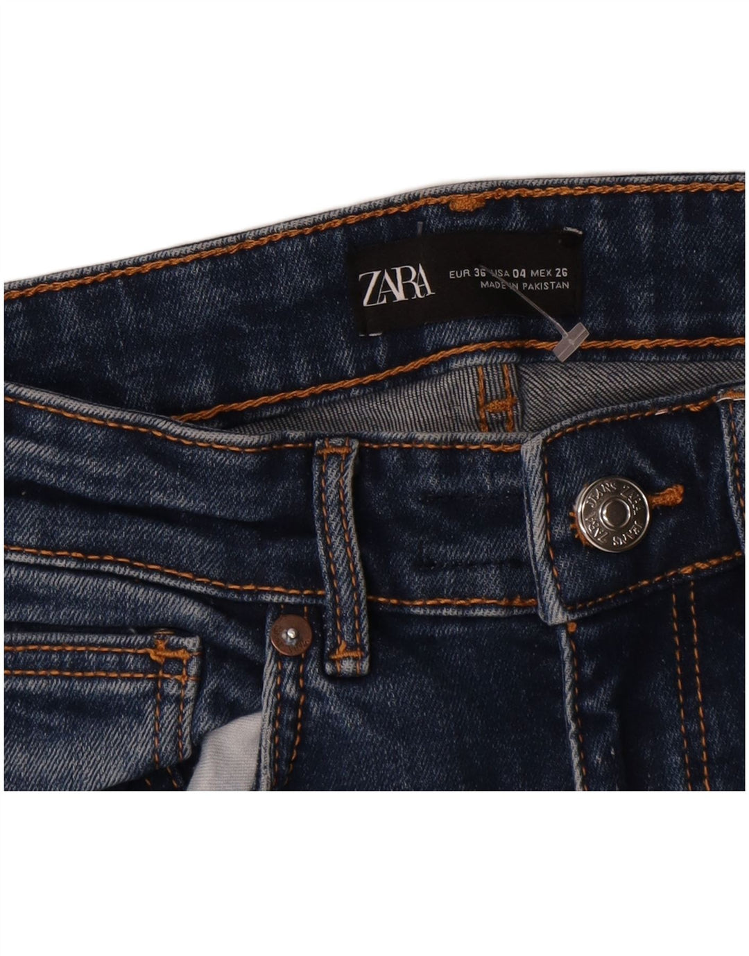 Zara Womens Bootcut Jeans EU 36 XS W26 L23 Blue