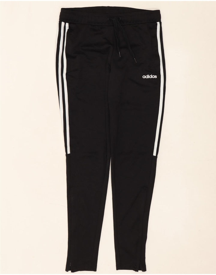 Adidas Womens Tracksuit Trousers UK 8/10 Small  Black Polyester