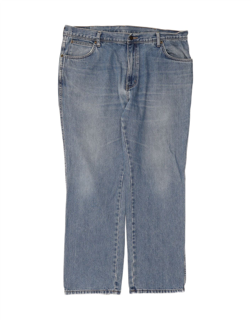 WRANGLER Mens Regular Fit Straight Jeans W40 L30 Blue Cotton Vintage Wrangler and Second-Hand Wrangler from Messina Hembry 
