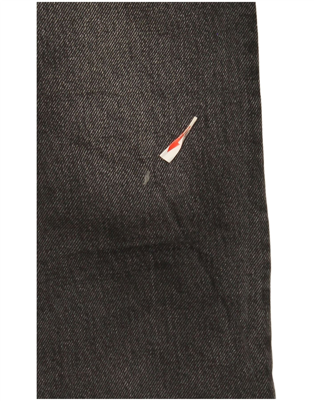 Levi's Womens 501 Straight Jeans W25 L26 Grey Cotton