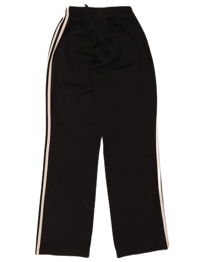 Adidas Boys Clima 365 Tracksuit Trousers 15-16 Years Black Polyester
