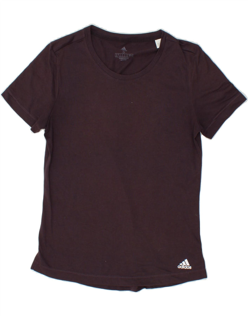 ADIDAS Womens T-Shirt Top UK 8/10 Small Purple | Vintage Adidas | Thrift | Second-Hand Adidas | Used Clothing | Messina Hembry 