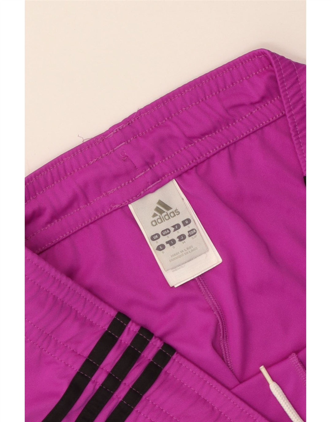 Adidas Mens Climalite Sport Shorts Small  Purple Polyester