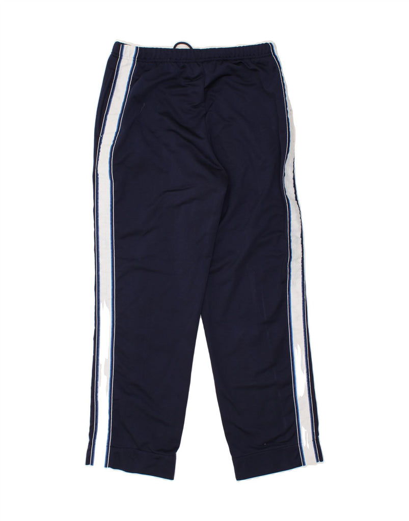 SERGIO TACCHINI Mens Tracksuit Trousers IT 50 Medium Navy Blue | Vintage Sergio Tacchini | Thrift | Second-Hand Sergio Tacchini | Used Clothing | Messina Hembry 