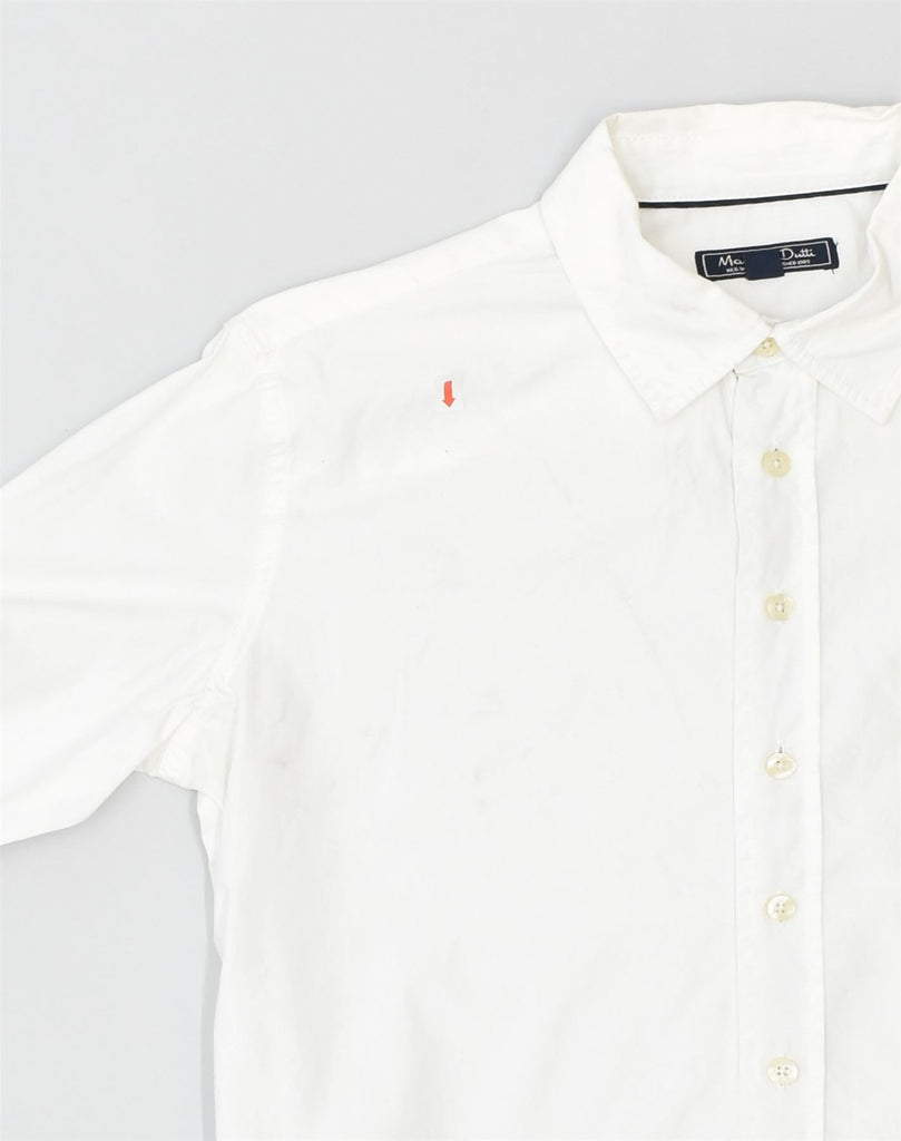 MASSIMO DUTTI Boys Shirt 13-14 Years White Cotton | Vintage Massimo Dutti | Thrift | Second-Hand Massimo Dutti | Used Clothing | Messina Hembry 