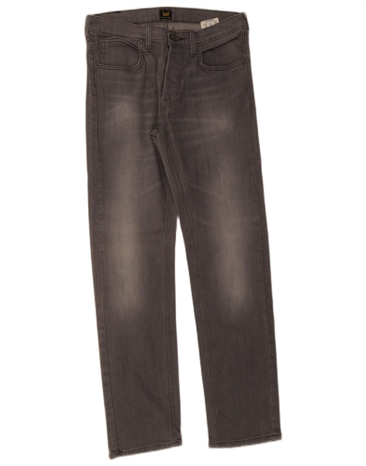 Lee Mens Daren Straight Jeans  W31 L32 Grey Cotton