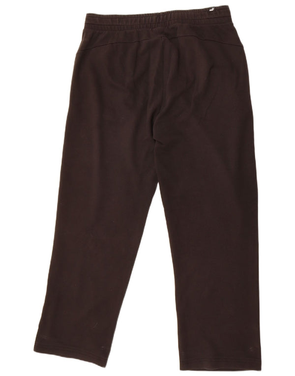 Puma Mens Tracksuit Trousers Large  Black