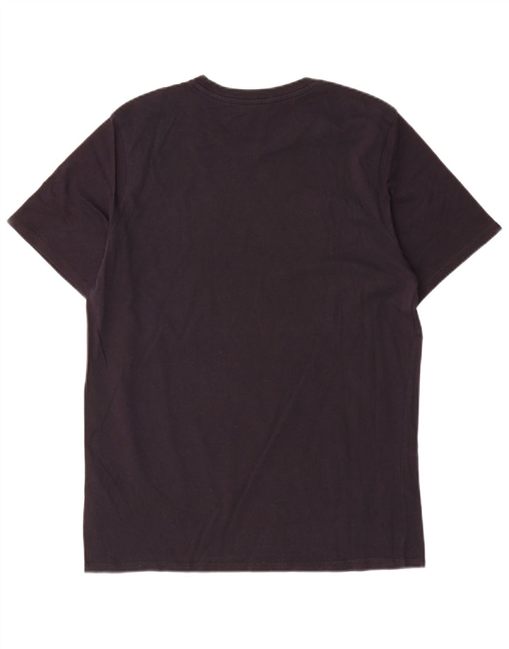 Nike Mens Athletic Cut Graphic T-Shirt Top Medium Black Cotton