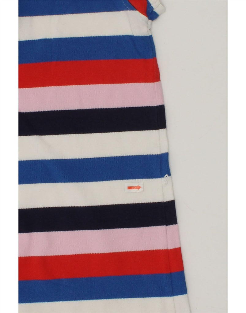 TOMMY HILFIGER Girls Polo Dress 5-6 Years Multicoloured Striped Cotton | Vintage Tommy Hilfiger | Thrift | Second-Hand Tommy Hilfiger | Used Clothing | Messina Hembry 