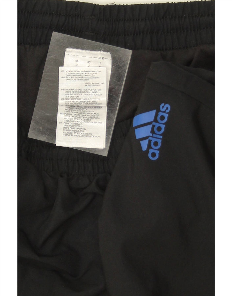 ADIDAS Mens Tracksuit Trousers Joggers Medium  Black Polyester Vintage Adidas and Second-Hand Adidas from Messina Hembry 