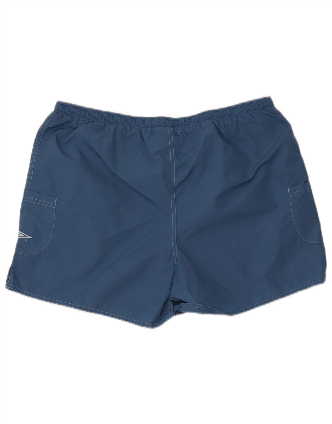 Umbro Mens Sport Shorts Large Blue Nylon