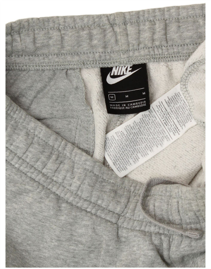 Nike Mens Tracksuit Trousers Joggers Medium Grey Cotton