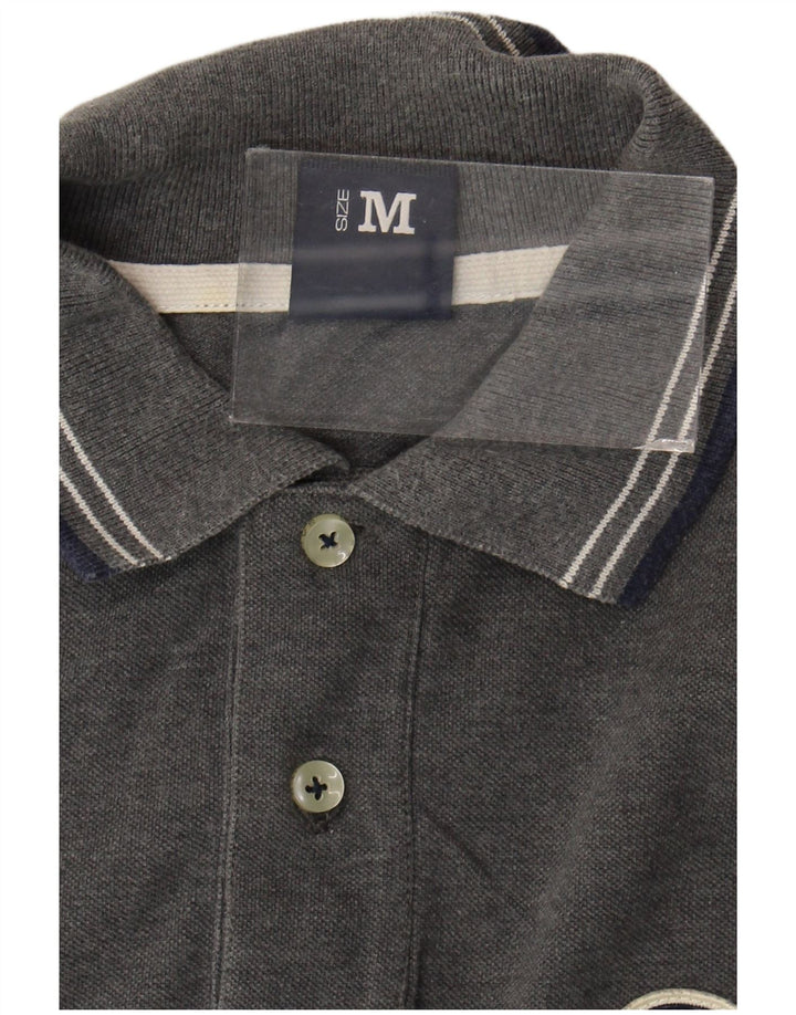 North Sails Mens Polo Shirt Medium Grey Cotton