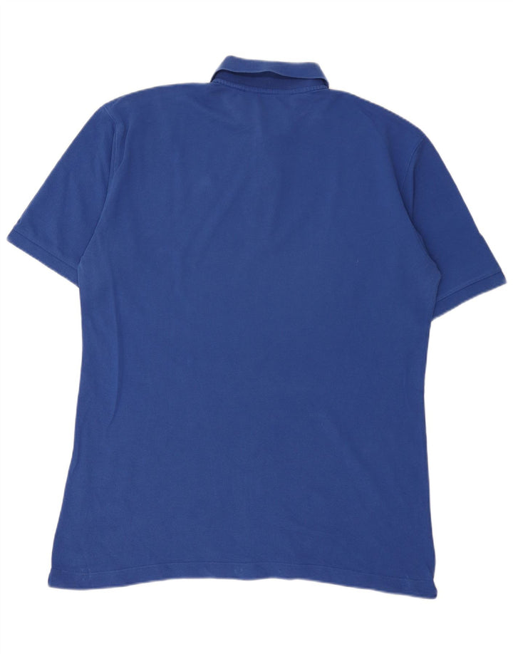 Kappa Mens Polo Shirt XL Blue Cotton