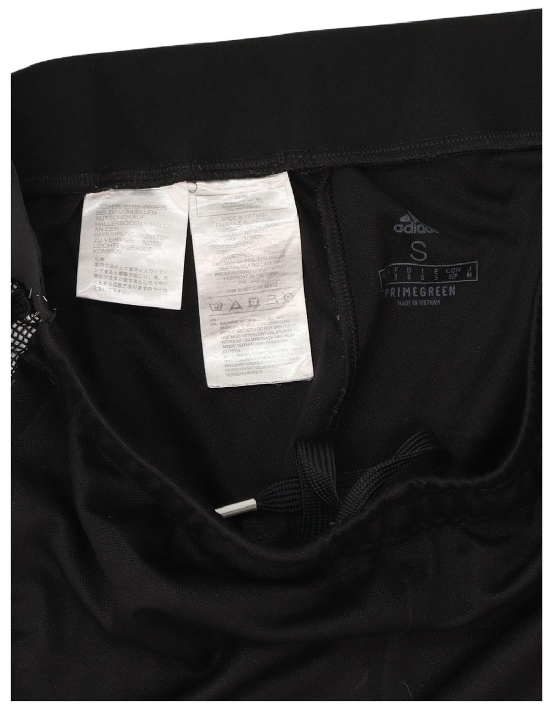 Adidas Womens Aeroready Tracksuit Trousers UK 8 Small Black Polyester