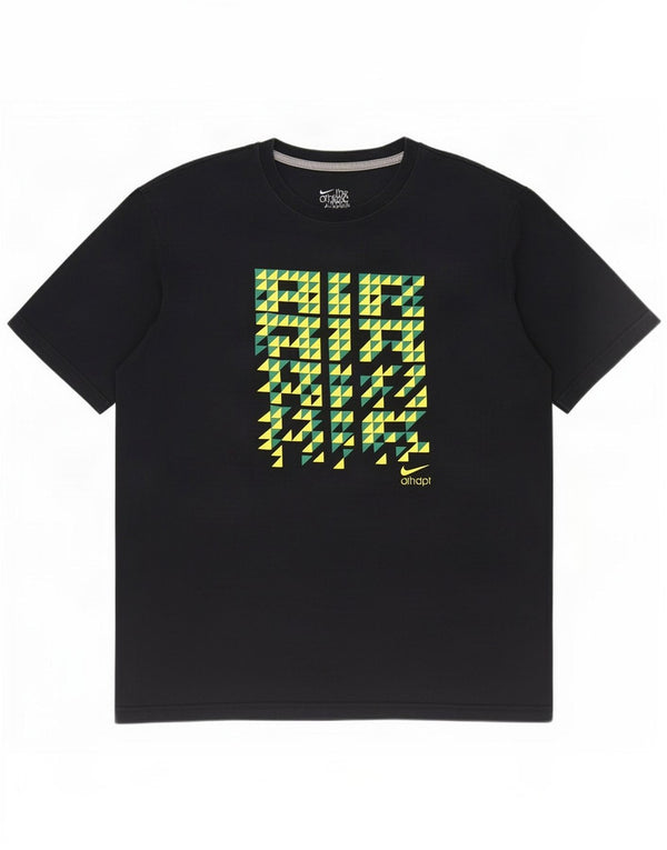 Nike Mens Standard Fit Graphic T-Shirt Top UK 46/48 XL Black