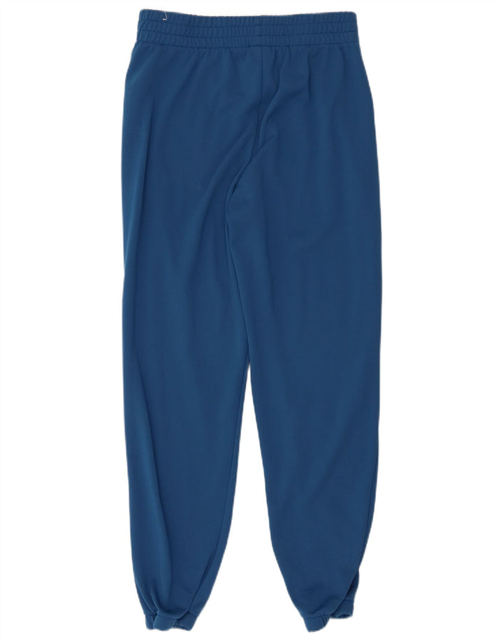 NIKE Boys Tracksuit Trousers Joggers 13-14 Years XL Blue Polyester