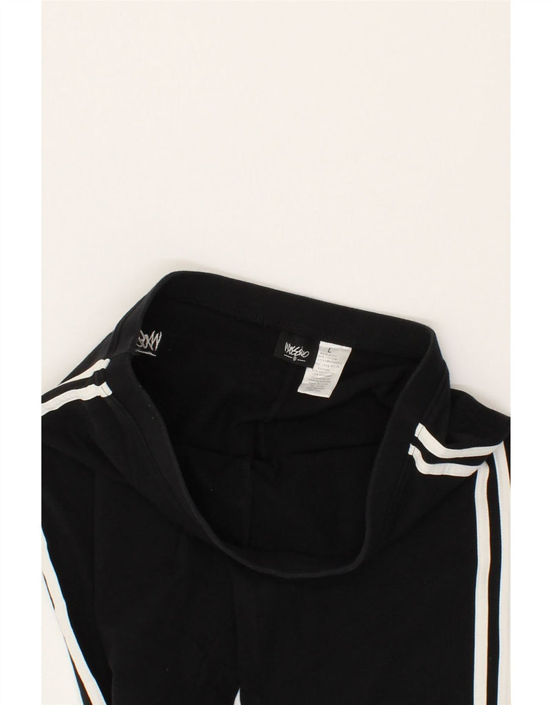 MOSSIMO Womens Tracksuit Trousers UK 14 Large  Black Cotton Vintage Mossimo and Second-Hand Mossimo from Messina Hembry 