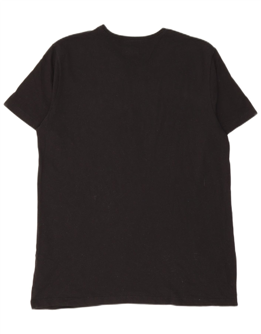 HUGO BOSS Mens T-Shirt Top Medium Black Cotton
