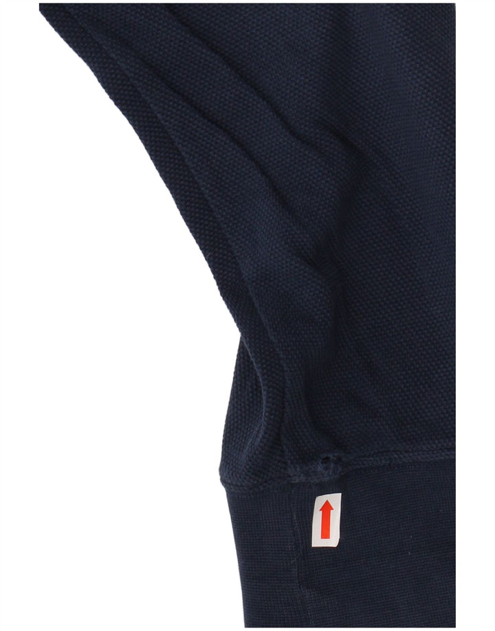 TOMMY HILFIGER Mens Vintage Fit Sweatshirt Jumper Large Navy Blue Cotton
