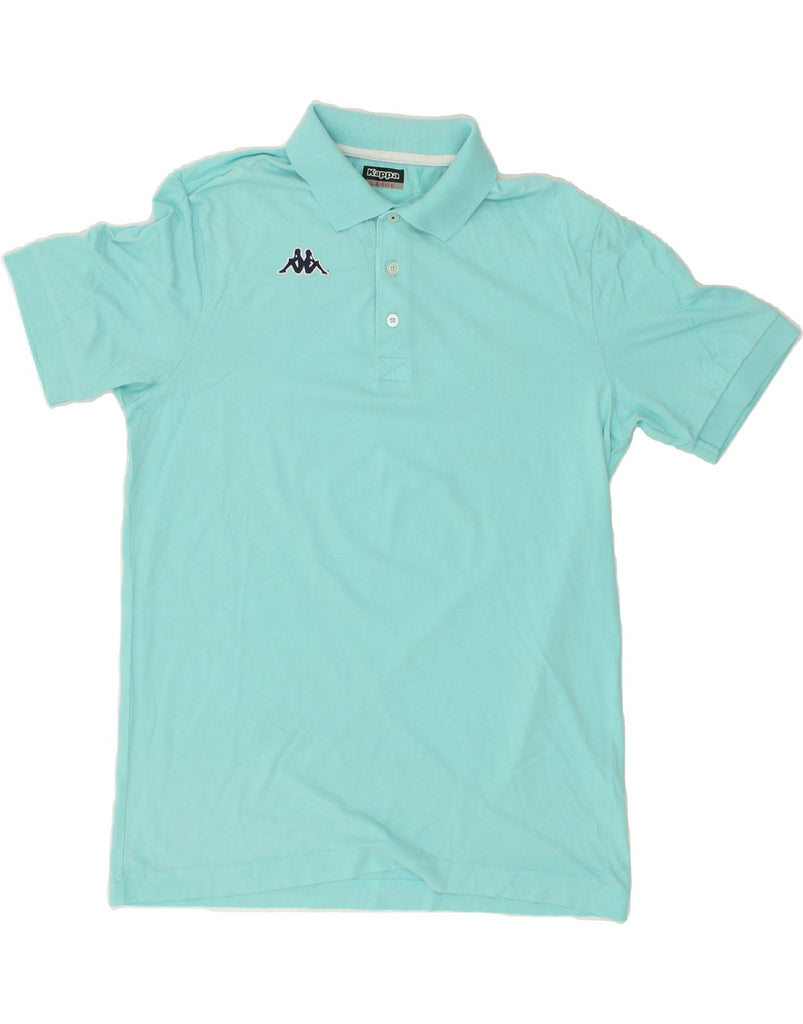 KAPPA Mens Polo Shirt Large Turquoise Cotton | Vintage Kappa | Thrift | Second-Hand Kappa | Used Clothing | Messina Hembry 