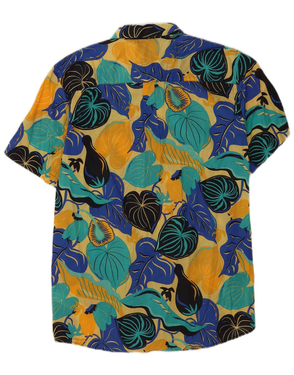 Patagonia Mens Short Sleeve Hawaiian Shirt Medium Multicoloured Floral
