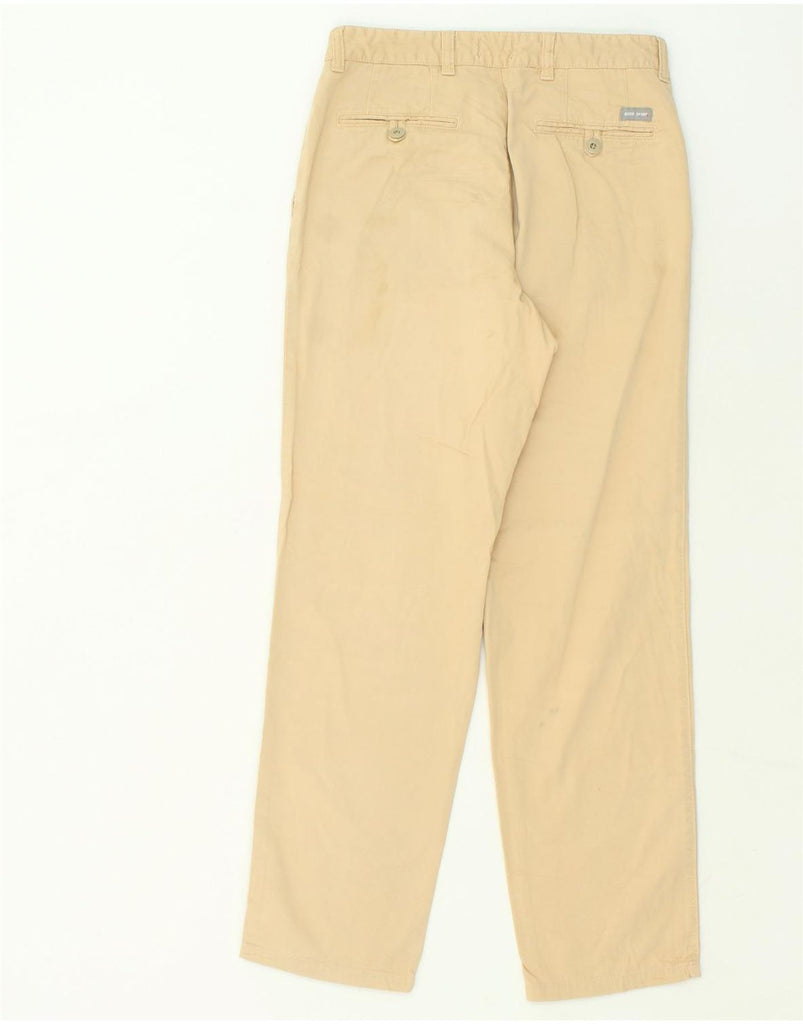 HUGO BOSS Mens Straight Chino Trousers IT 46 Small W30 L30  Beige Cotton | Vintage Hugo Boss | Thrift | Second-Hand Hugo Boss | Used Clothing | Messina Hembry 