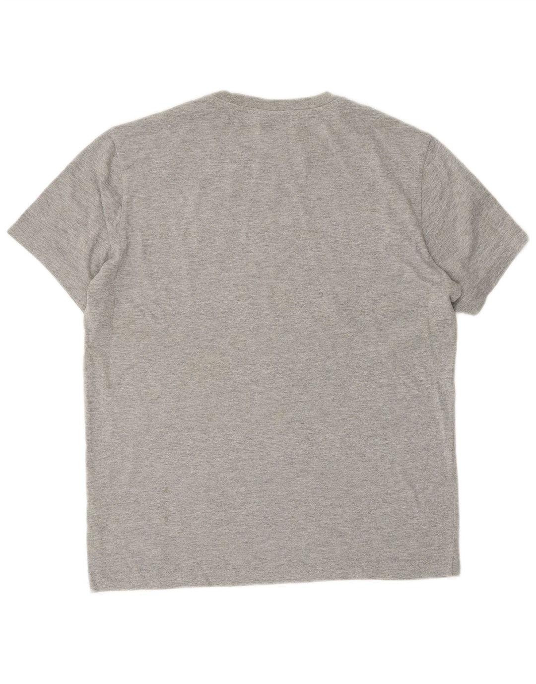 CHAMPION Mens Graphic T-Shirt Top Medium Grey Colourblock Cotton