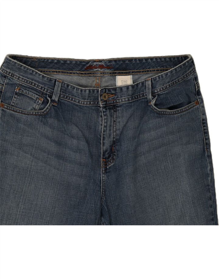 EDDIE BAUER Womens Bootcut Jeans W38 L28  Blue Cotton Vintage Eddie Bauer and Second-Hand Eddie Bauer from Messina Hembry 
