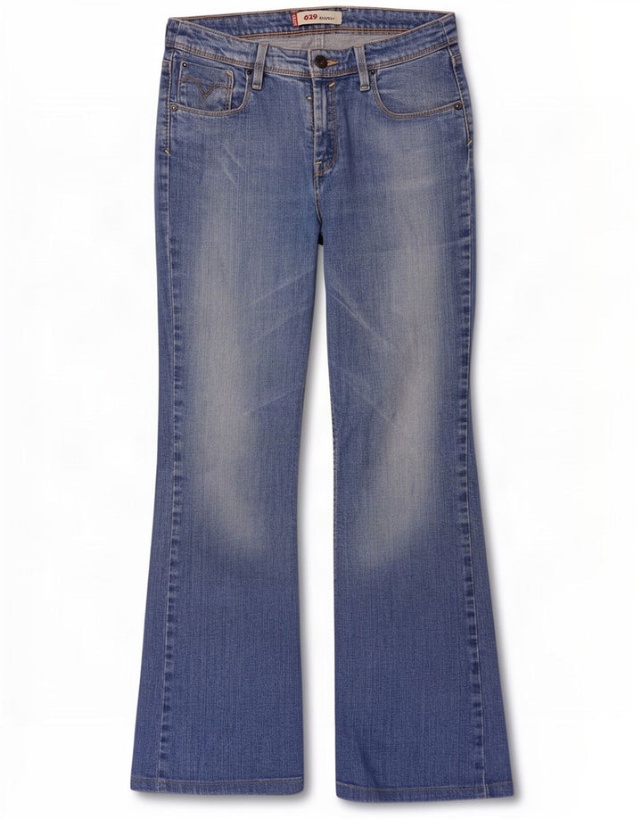 Levi's Womens 629 Bootcut Jeans W28 L30 Blue